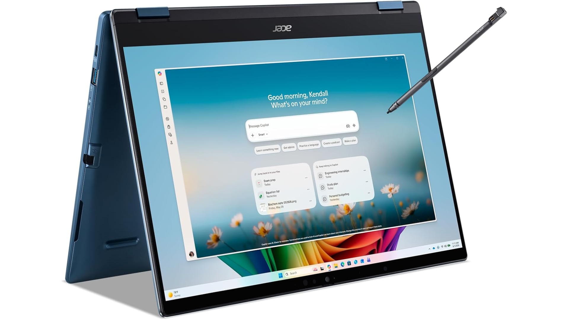 Acer Swift Spin 14 ( SFSP14-Q51T-X2D1 ) AI Copilot+ PC Launhed in the US – powered by Snapdragon X2 Elite